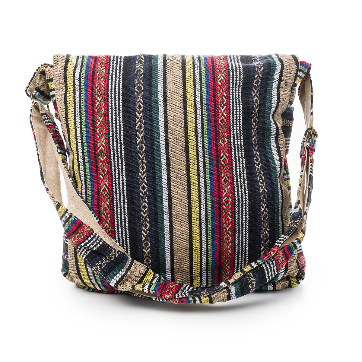 Core Hemp Crossbody Messenger Bag Kushi