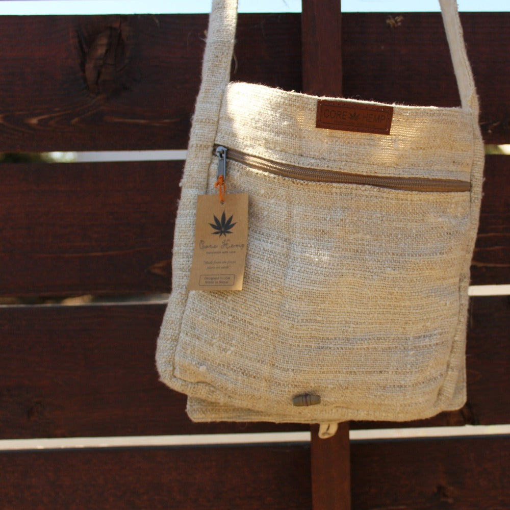 Hemp Messenger Bag Core Hemp