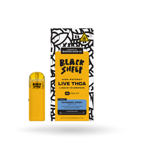 Liquid Diamonds Pod Kit: Blueberry Diesel (Hybrid) 2g