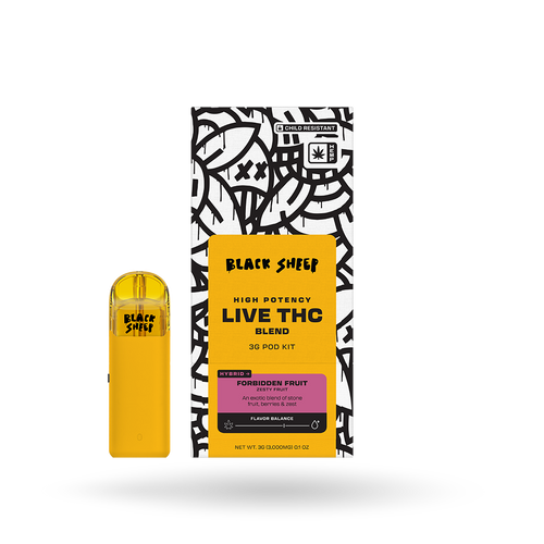 Live THC Blend Pod Starter Kit: Forbidden Fruit 3g