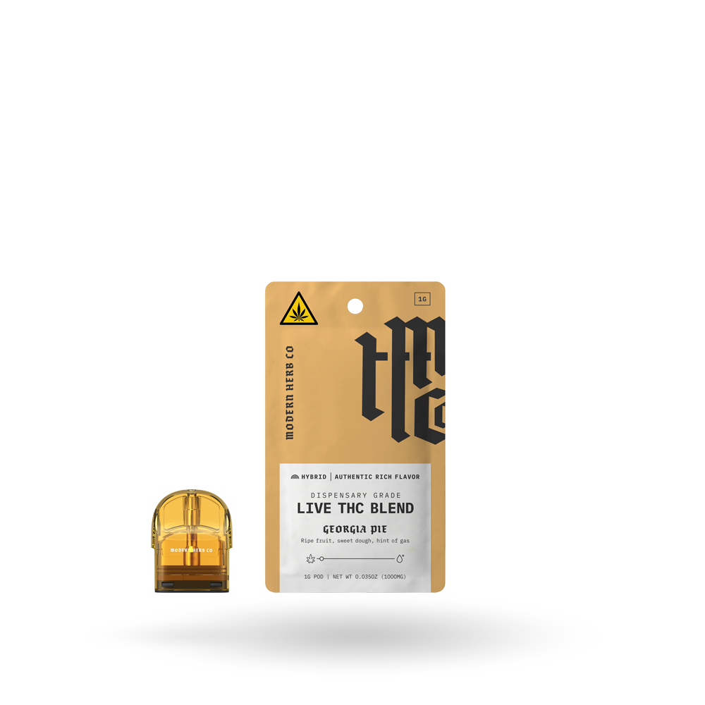 Live THC Pod Refill: Georgia Pie (Hybrid), 1g
