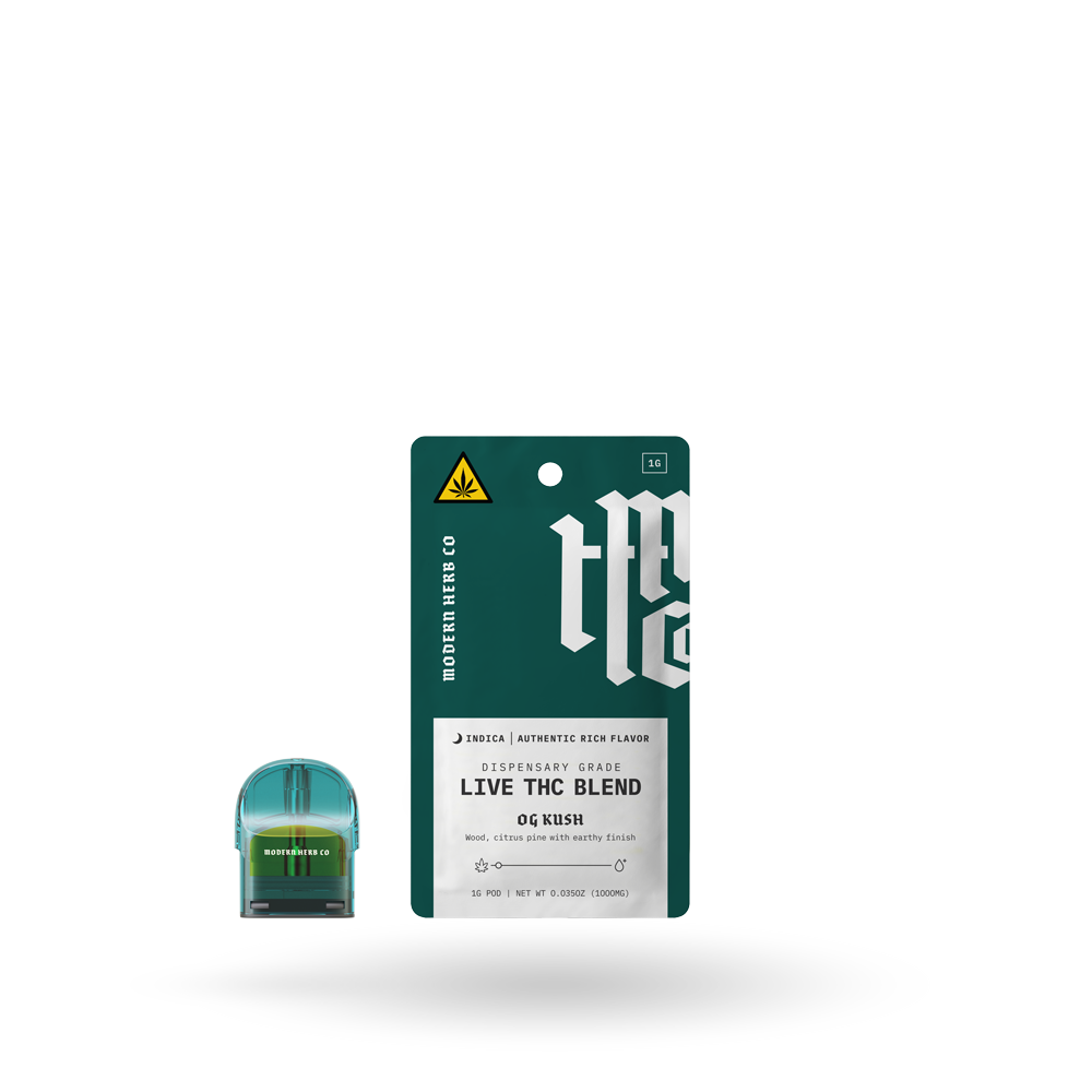 Live THC Pod Refill: OG Kush (Indica), 1g