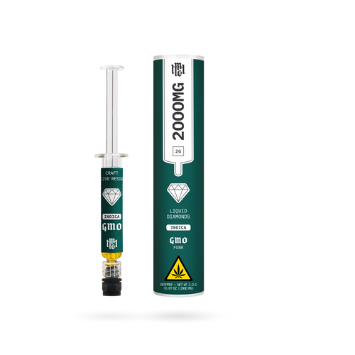 THCa Dripper Live Resin Liquid Diamonds: GMO (Indica) 2g