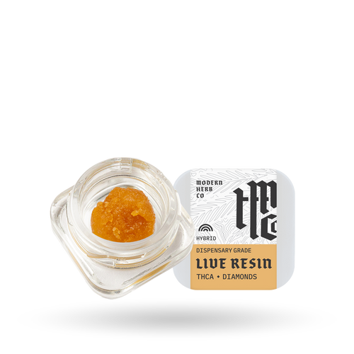 THCa Live Resin Diamonds Dab: Pineapple Express (Hybrid) - 2g