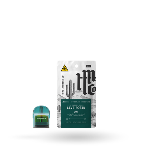 THCa Rosin Pod: GMO (Indica) 0.5g