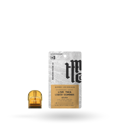 THCa Pod Refill Live Resin Liquid Diamonds: Gelato (Hybrid) - 1g