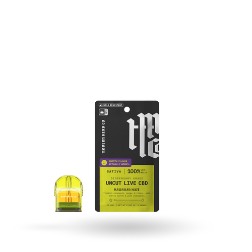 Live CBD Uncut Pod Refill: Hawaiian Haze (Sativa) 1g