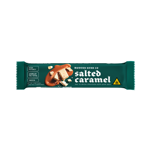 White Chocolate Caramel Bar with Himalayan Salt (Indica)