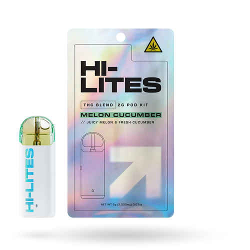 THC Blend Pod Starter Kit: Melon Cucumber 2g