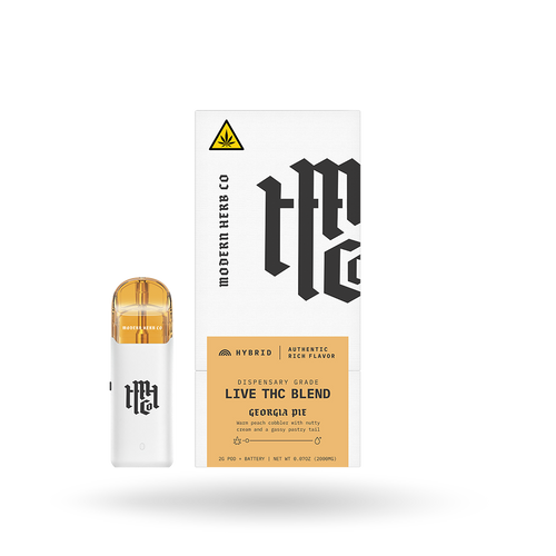 Live THC Pod Starter Kit: Georgia Pie (Hybrid) 2g