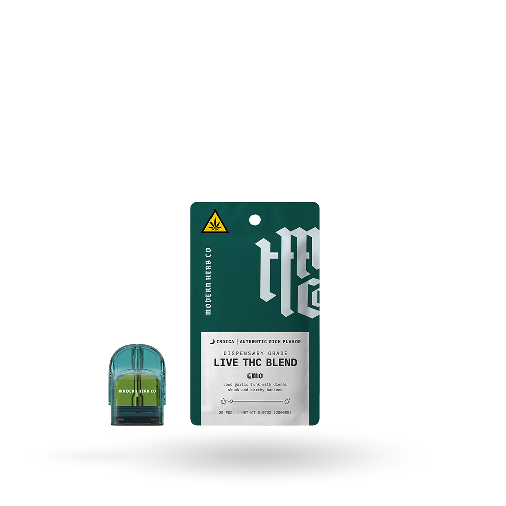 Live THC Pod Refill: GMO (Indica) 2g
