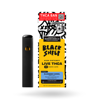 Liquid Diamonds Disposable: Blueberry Diesel (Hybrid) 2g