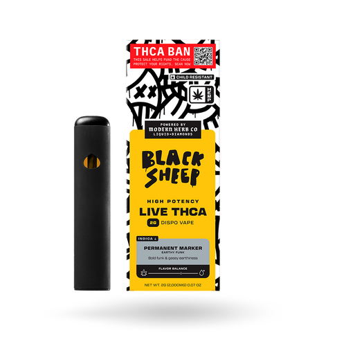 Liquid Diamonds Disposable: Permanent Marker (Indica) 2g