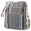 Core Hemp Multi Pocket Crossbody Purse - Storm