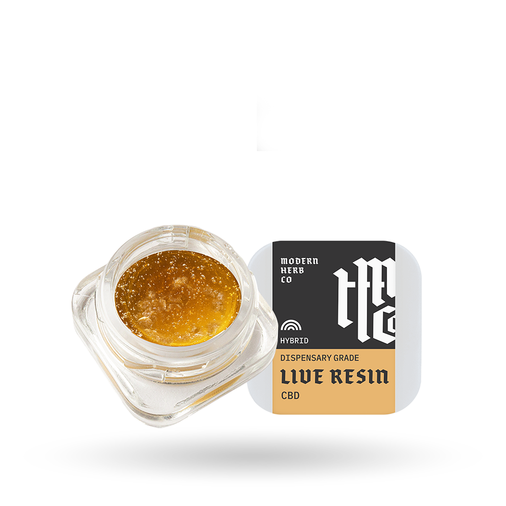 Live Resin CBD Dab: Hybrid, Sour Pineapple, 2g