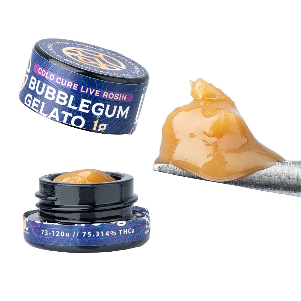 WNC CBD THCA Cold Cure Live Rosin | 1g