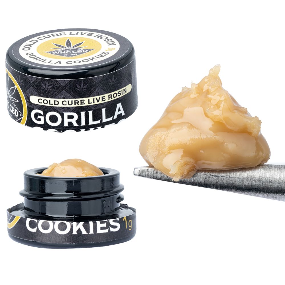 WNC CBD THCA Cold Cure Live Rosin | 1g