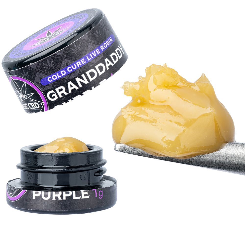 WNC CBD THCA Cold Cure Live Rosin | 1g