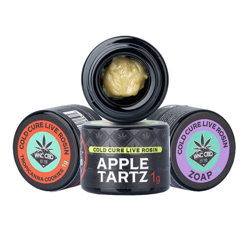 WNC CBD THCA Cold Cure Live Rosin | 1g