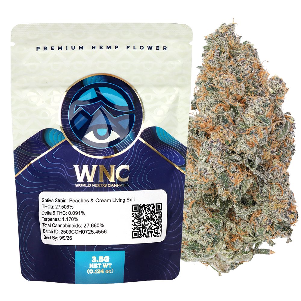 WNC High THCA Indoor Living Soil Flower | 3.5g