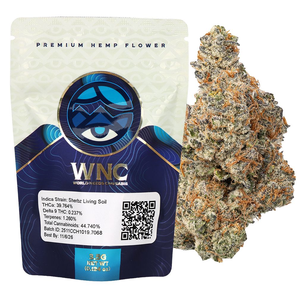 WNC High THCA Indoor Living Soil Flower | 3.5g