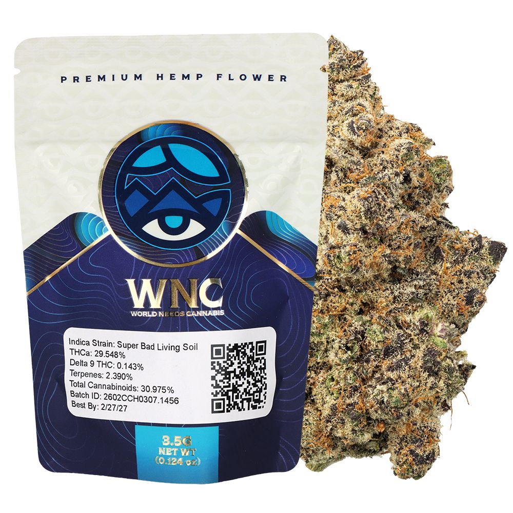 WNC High THCA Indoor Living Soil Flower | 3.5g