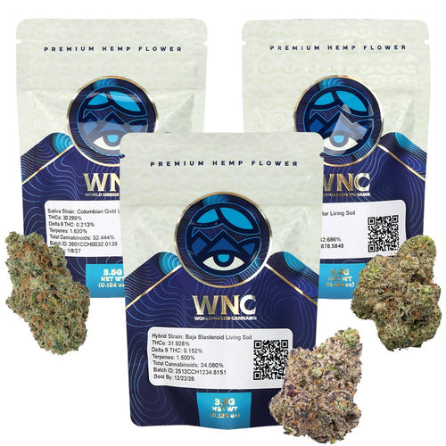 WNC High THCA Indoor Living Soil Flower | 3.5g