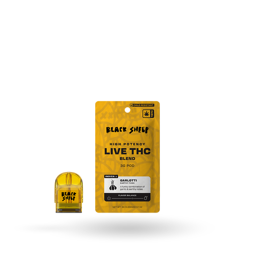 Live THC Blend Pod Refill: Garlotti 3g