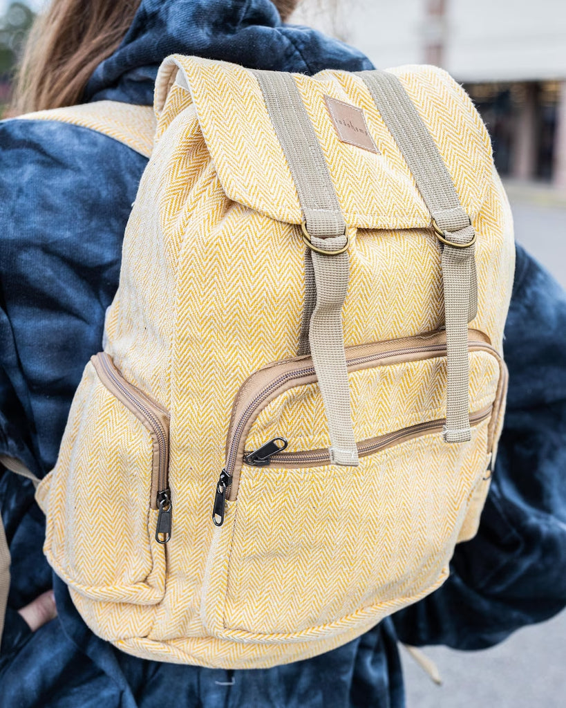 Himalayan Hemp Rucksack Backpack