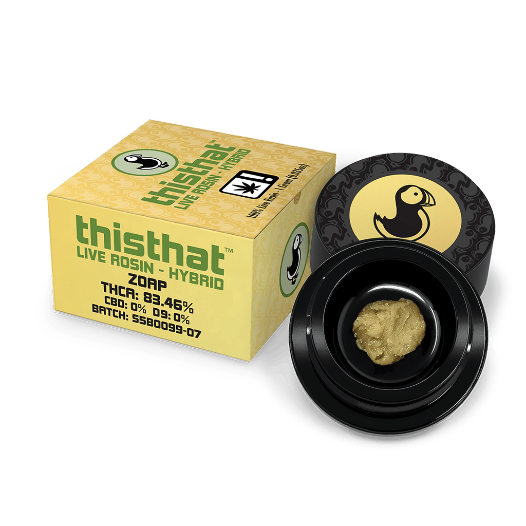 THCA Live Rosin Dabs  -  1G