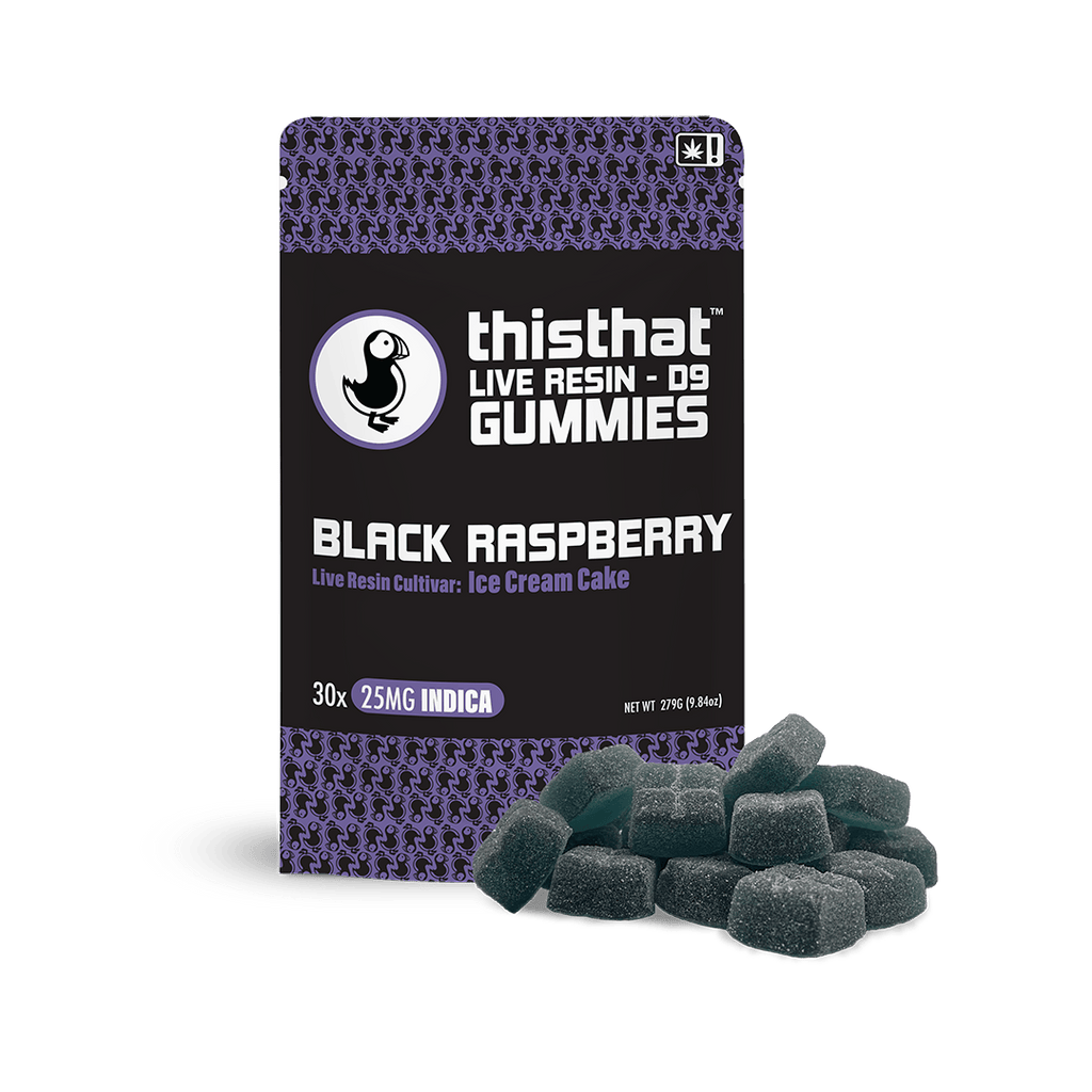 Live Resin D9 Gummies - 25mg