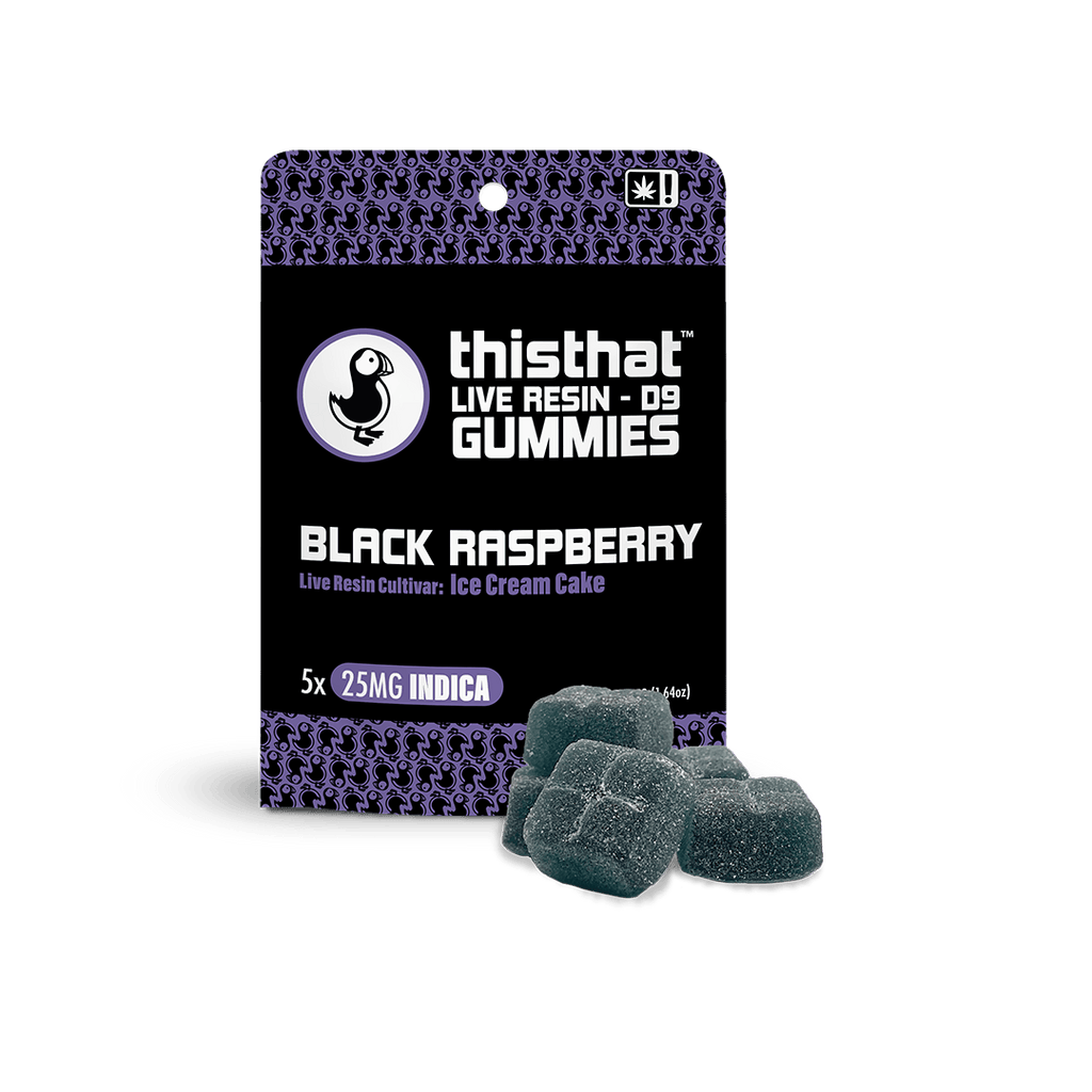 Live Resin D9 Gummies - 25mg