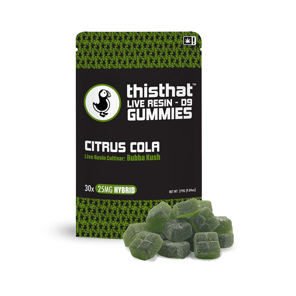 Live Resin D9 Gummies - 25mg