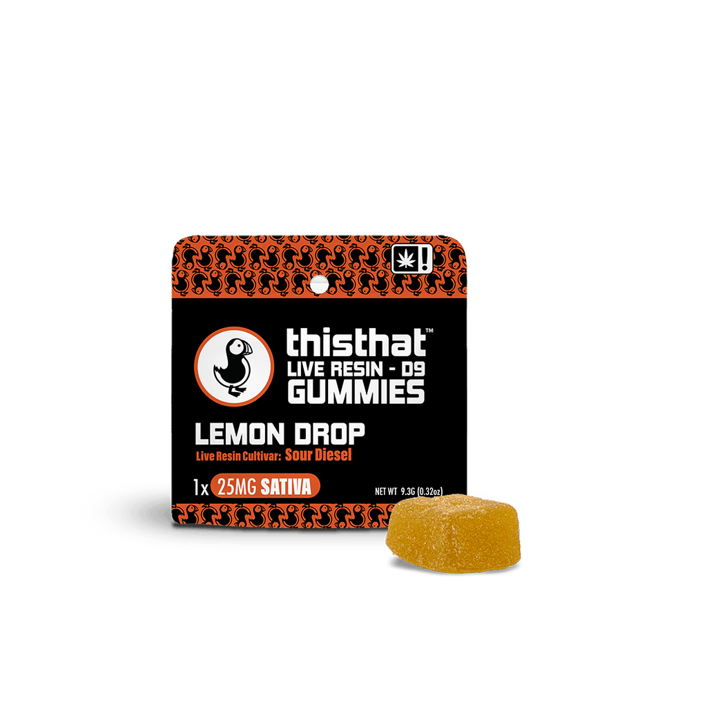 Live Resin D9 Gummies - 25mg