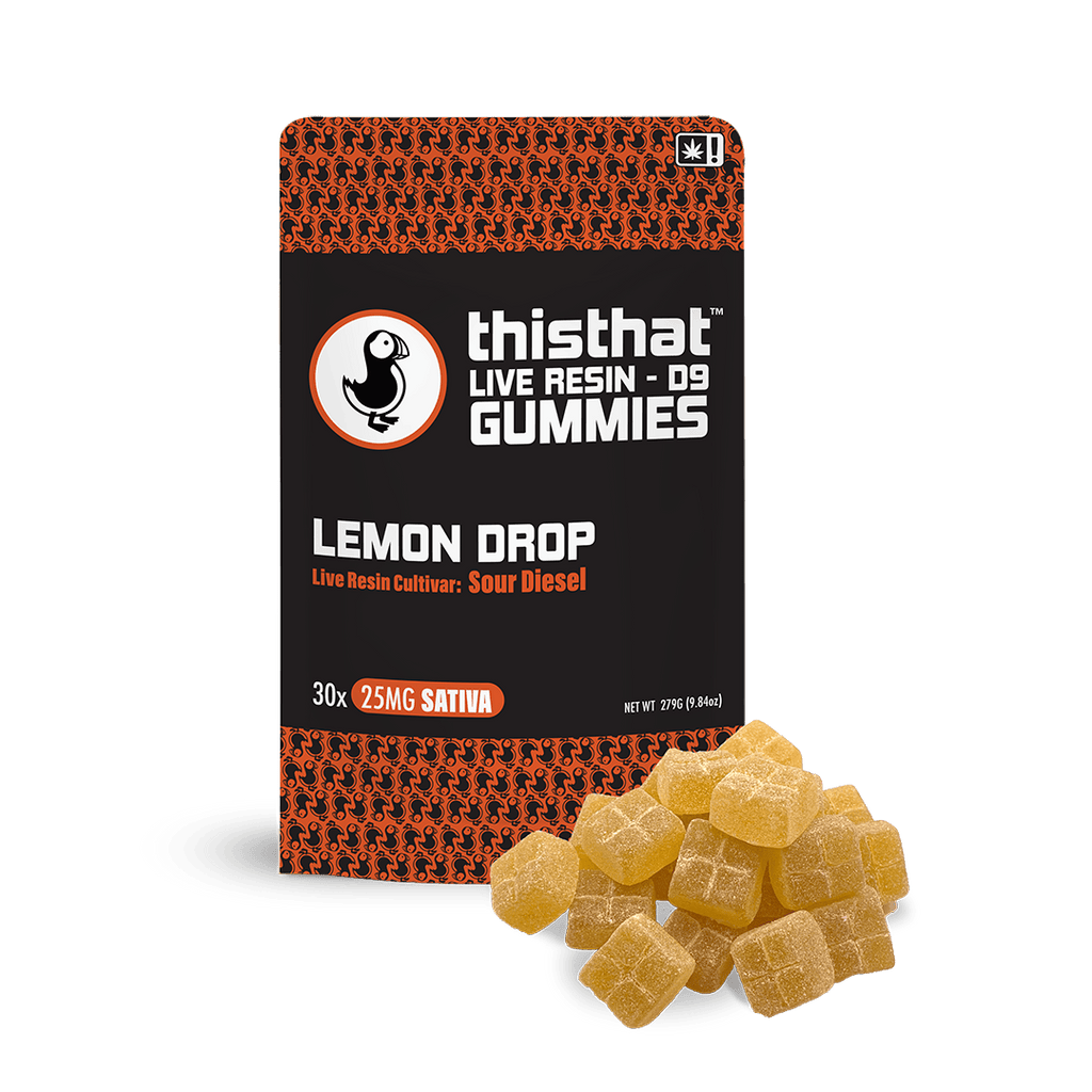 Live Resin D9 Gummies - 25mg