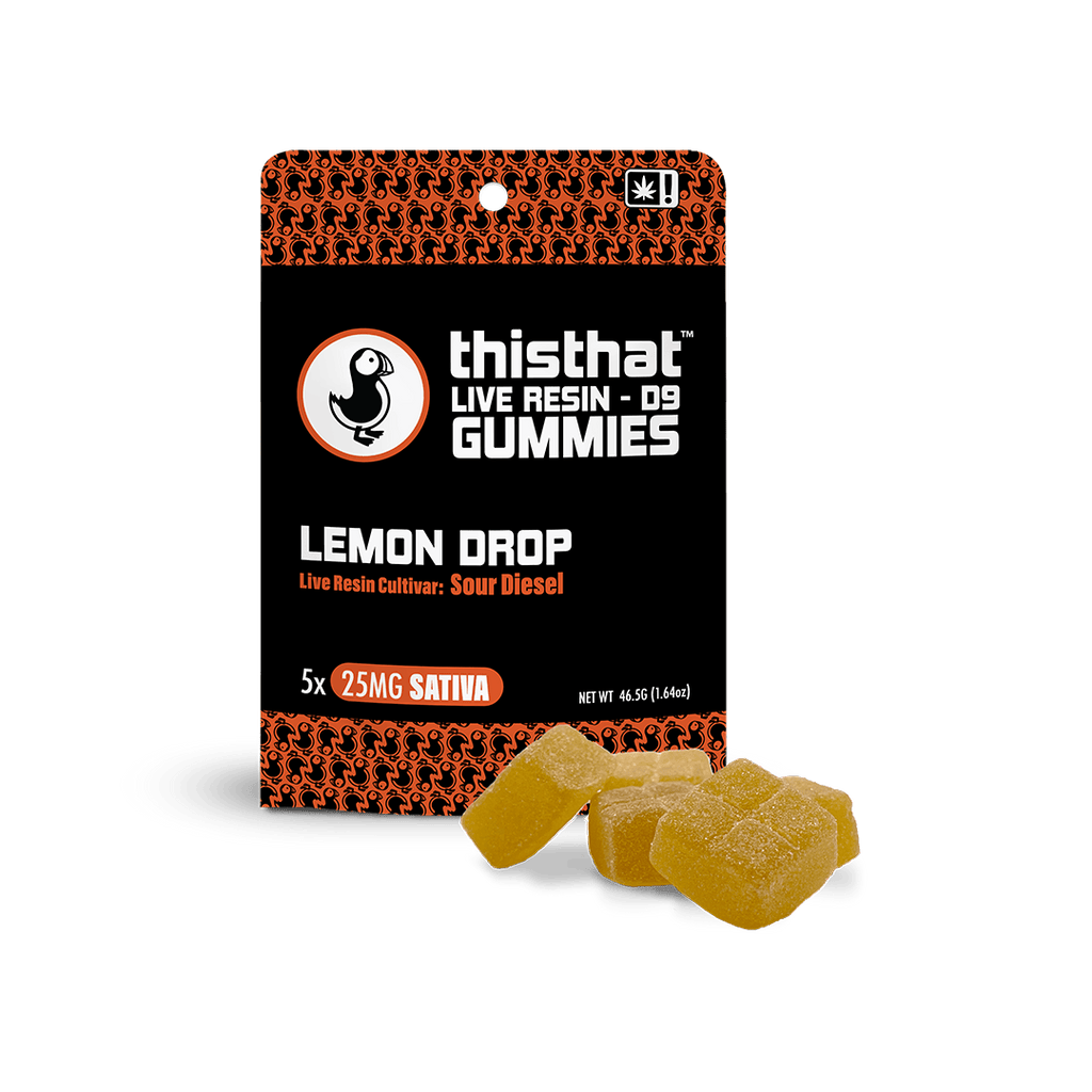 Live Resin D9 Gummies - 25mg