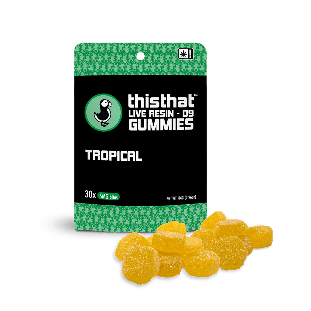 Live Resin D9 Gummy - 5mg