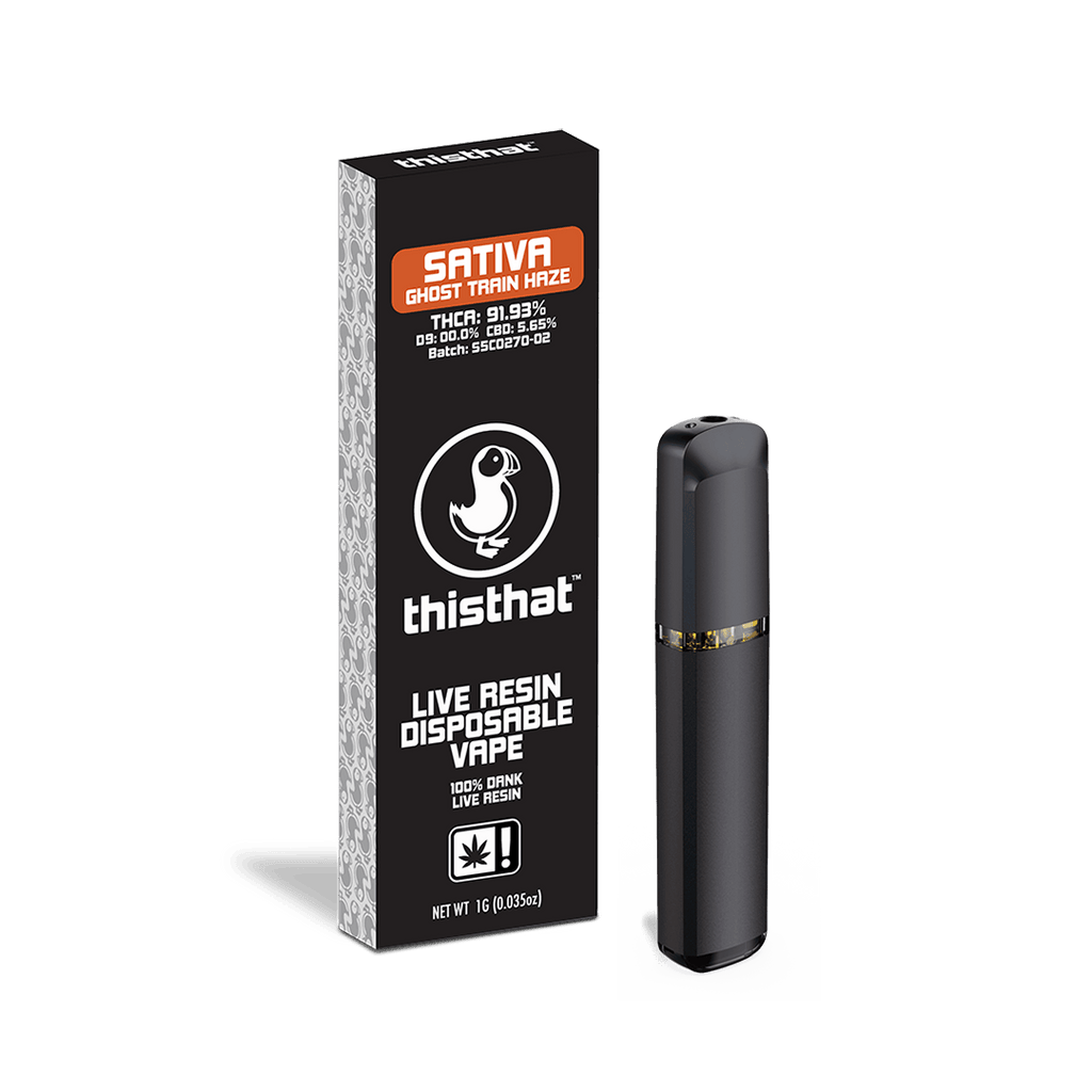 THCA Live Resin Disposable - 1G