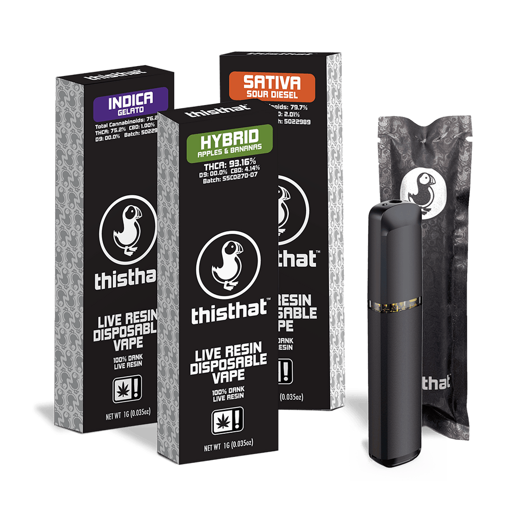 THCA Live Resin Disposable - 1G
