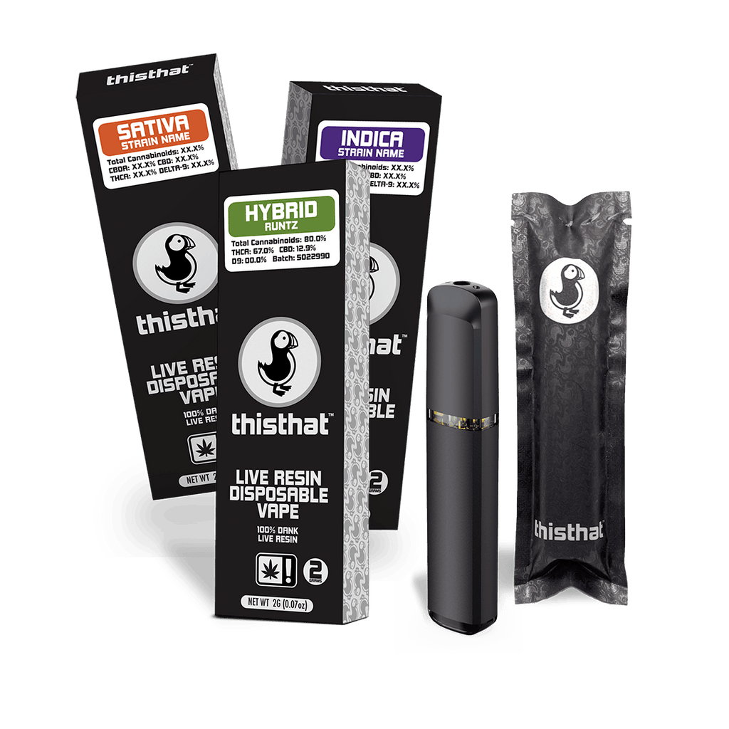 THCA Live Resin Disposable - 2G