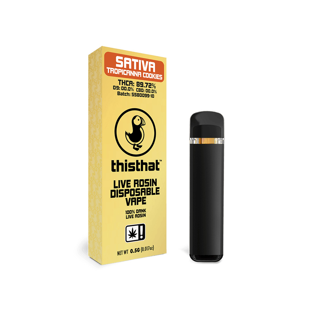 THCA Live Rosin Disposable - 0.5G