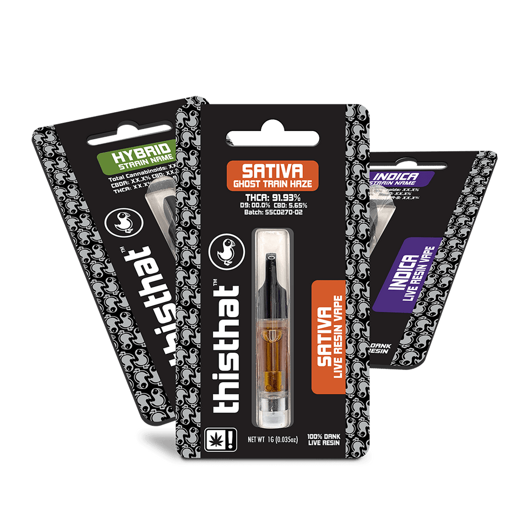 THCA Live Resin Cart  -  1G