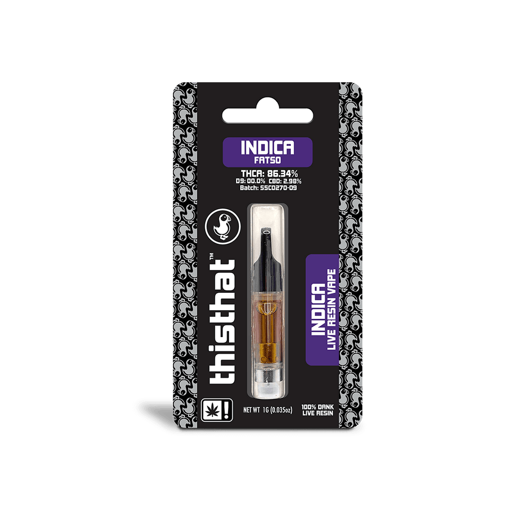 THCA Live Resin Cart  -  1G