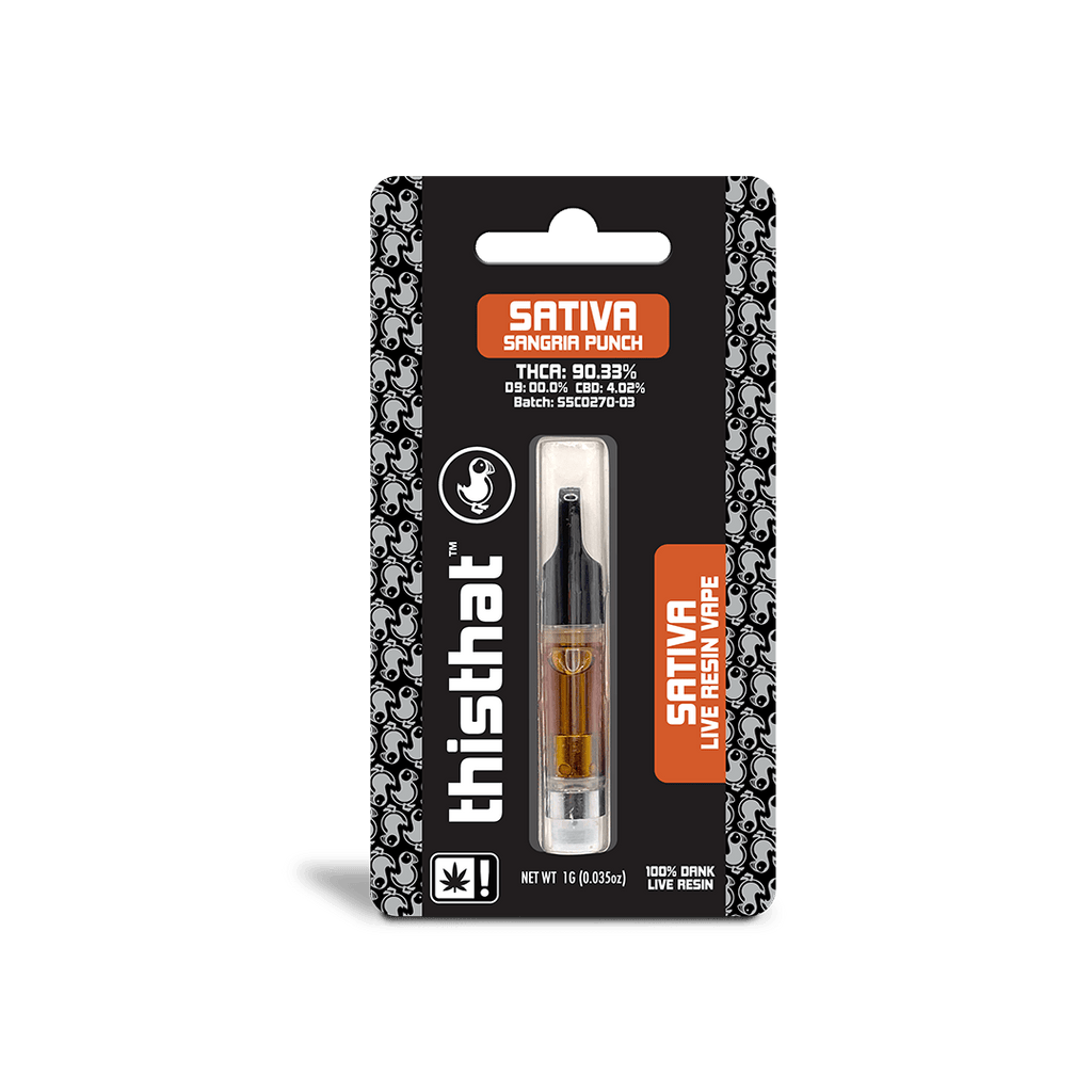 THCA Live Resin Cart  -  1G
