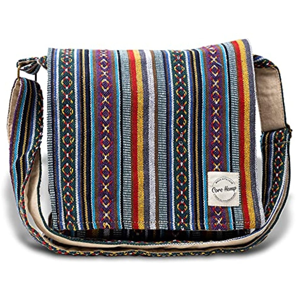 Hemp Crossbody Messenger Bag Hemp Crossbody Messenger Bag