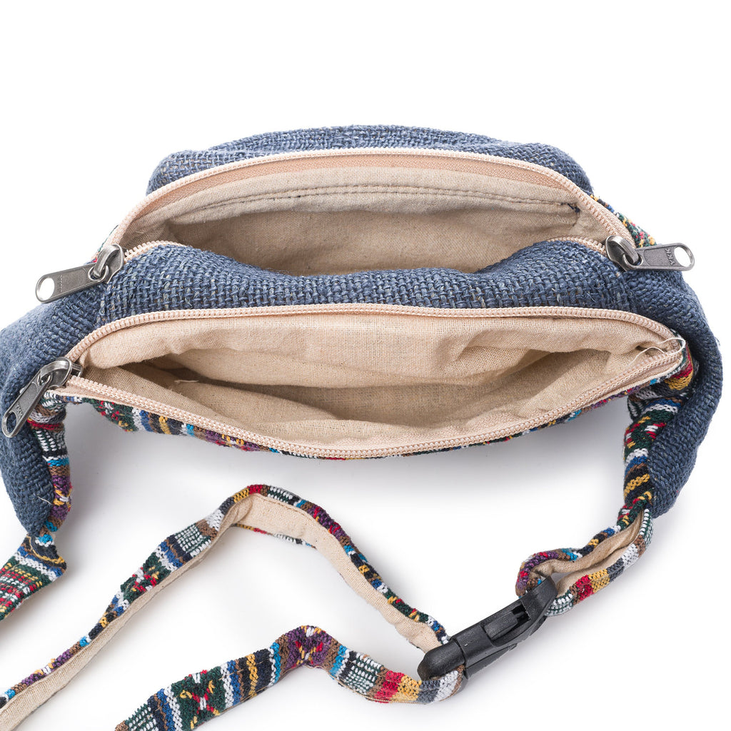 Core Hemp Crossbody Messenger Bag - ॐ Boho